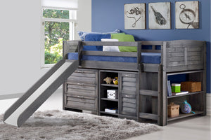 Briarberry Storage Loft Bed with Slide