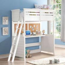 Load image into Gallery viewer, Lily Twin Loft Bed with Desk
