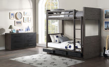 Load image into Gallery viewer, Henley Twin Over Twin Loft Bed with Storage Drawers