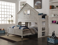 Load image into Gallery viewer, Riley Twin Over Full Tall Tree House Loft Bed